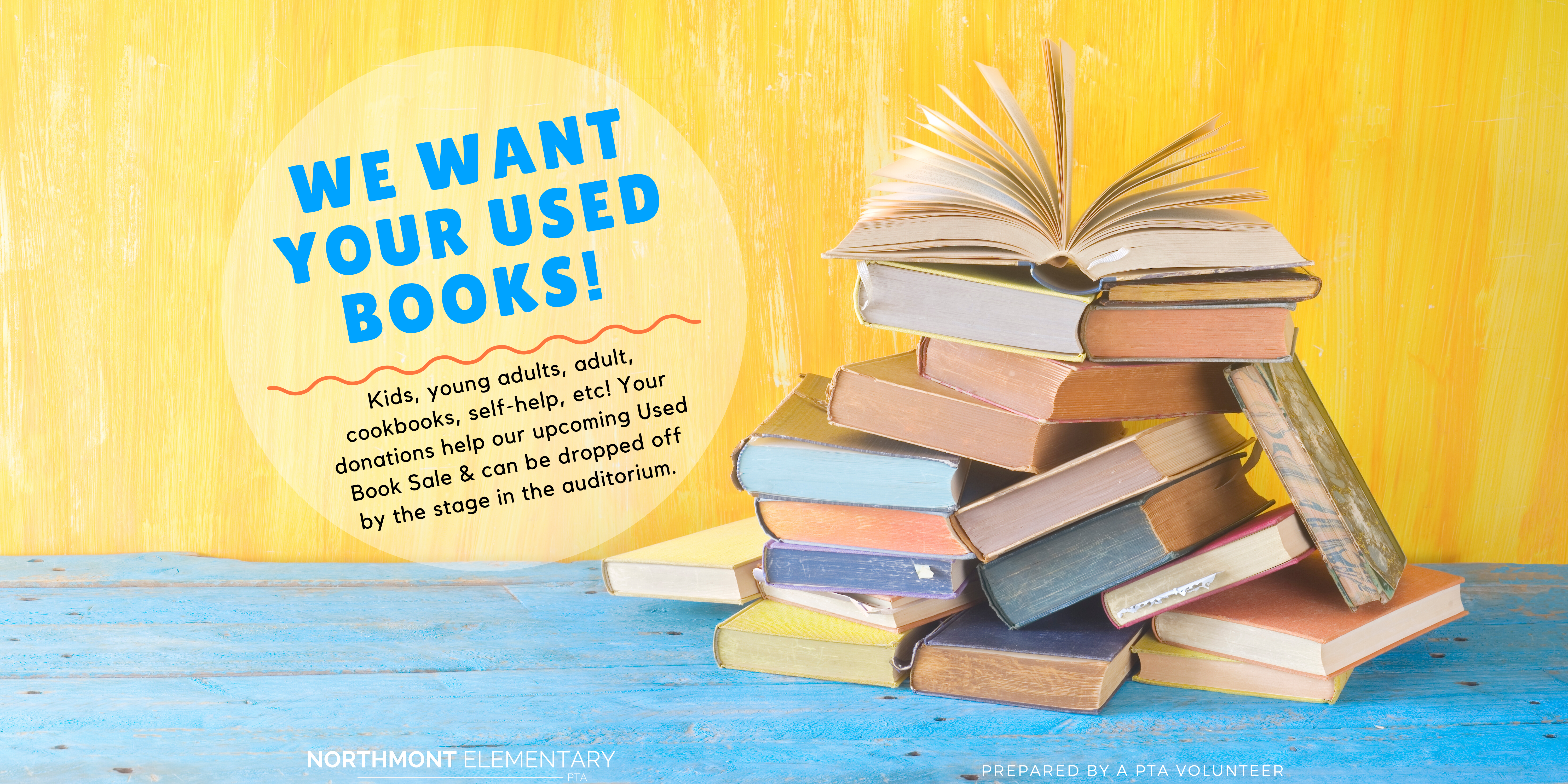 WE WANT YOUR USED BOOKS!