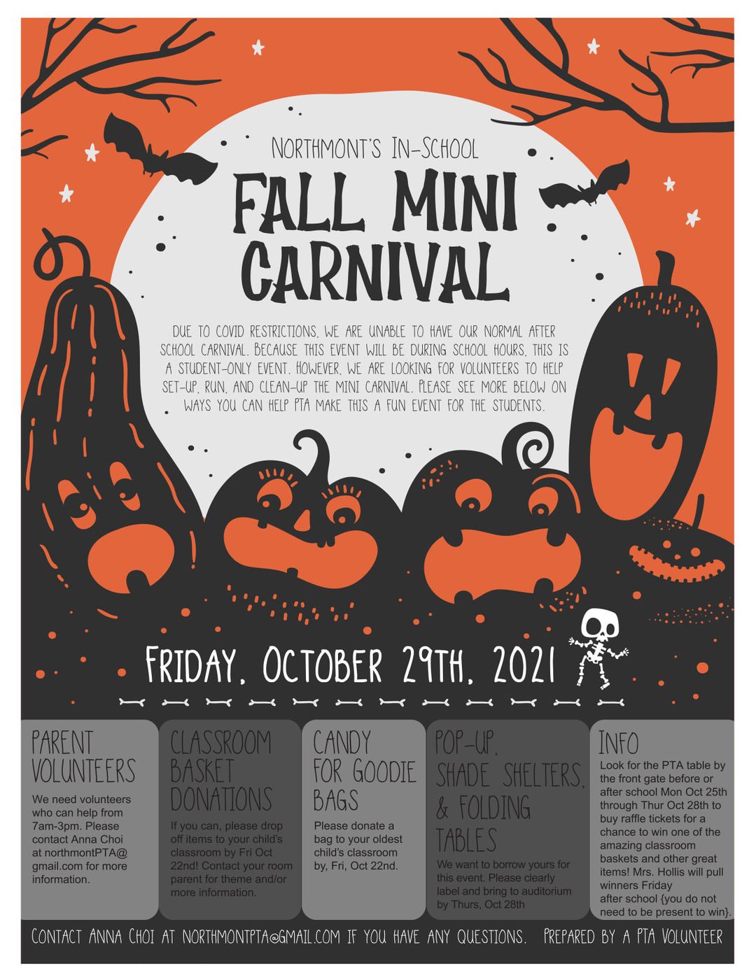 Fall Mini Carnival flyer