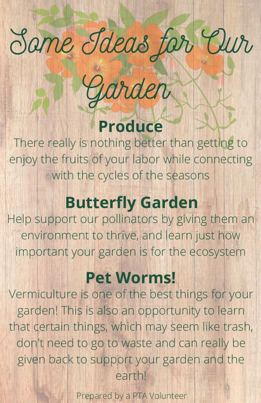 garden2 Some Ideas for Our Garden flyer